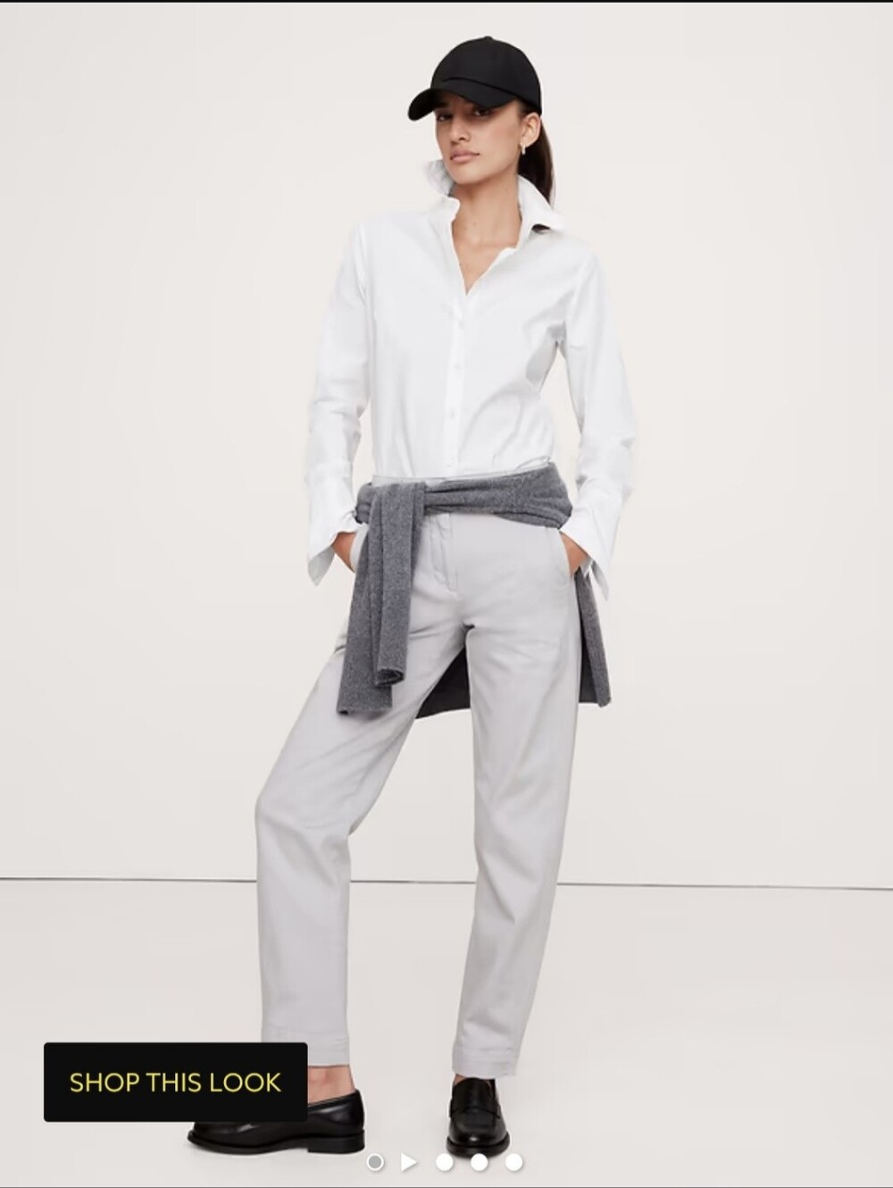 Banana Republic "RileyII" Shirt Designed to Create a Tailored Silhoutte (Size 6) - Picture 13 of 16
